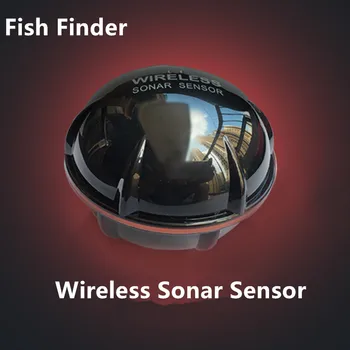 Bezmaksas Piegāde Karstā Pārdošanas Signalizācijas 100M Portatīvo Sonar LCD Wireless Fish Finder Zvejas vilinājums Echo Sounder Zvejas Finder fishfinder