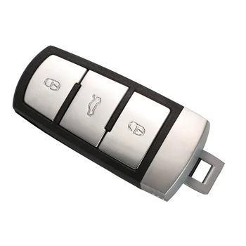 Bilchave Keyless Go 3C0959752BG 434Mhz 3 Pogas Tālvadības Smart Auto Atslēgu ID46 Čips PCF7936 VW Passat CC Magotan
