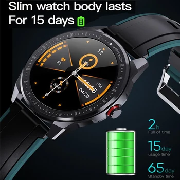 Jaunu SN88 GPS Smart Skatīties Vīrieši Bluetooth Zvanu sirdsdarbība Fitnesa Tracker Ilgi Gaidīšanas Ūdensizturīgs Sporta Smartwatch Android, IOS