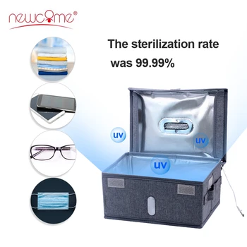 NEWCOME Portatīvās UV Sterilizatori Soma UVC Dezinficēt Pack Daudzfunkcionāls Sterilizācija Maiss Drēbes/Skaistumkopšanas Instrumenti, Sterilizācijas Kārbas