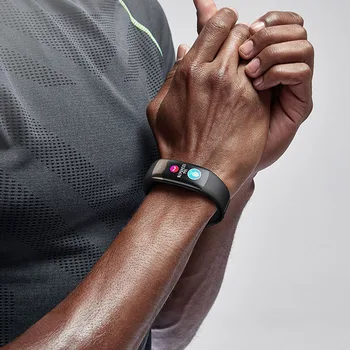 Dido Smart Aproce Aproce Bluetooth Sports Fitness Tracker Pedometrs Sirds Ritma Monitors Asinsspiediens Vīrieši Sievietes Smartband