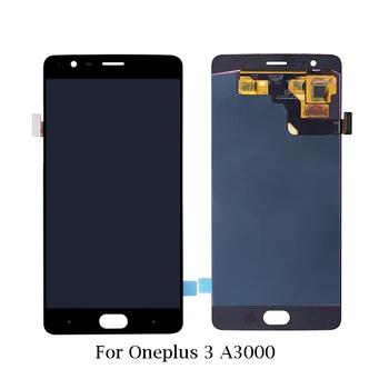 Par Oneplus 1+A0001 A2001 A3000 A3010 A5000 A5010 LCD+Touch Screen Montāža OnePlus 1 2 3 3T 5 5T 6 6T 7 LCD Ekrāns