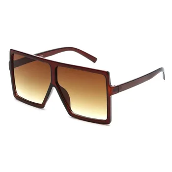 Ir 2021. Klasisks Lielizmēra Luksusa Laukumā Saulesbrilles Sieviešu Vintage Saules Brilles Vīriešu Saulesbriļļu Oculos Feminino Lentes Gafas De Sol UV400