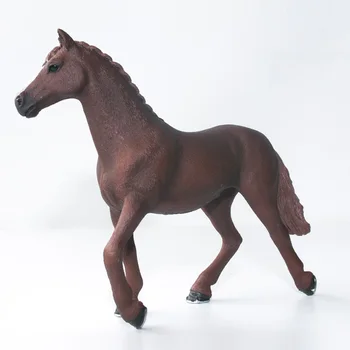 Schleich Zirgu Klubs angļu tīrasiņu ķēve Lauksaimniecības Dzīvnieku Attēls Plastmasas Rotaļlietu #13855