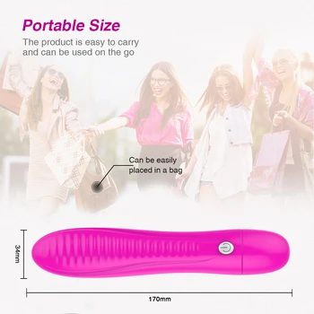 G Spot Vibrators, Dildo Sievietēm AV Vibrators 12 Ātrumiem USB Maksas Ūdensizturīgs Sievietes Maksts Klitora Vibrators Seksa Rotaļlietas Sievietēm