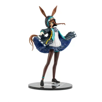 Anime Arknights Amiya PVC Rīcības Attēls, Anime Attēls Modelis Rotaļlietas Seksīga Meitene Kolekcija Statuja Lelle Dāvanu 22 cm