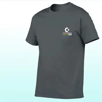 2020. gada vasaras Karstā Pārdošanas Kokvilnas Drukāšanas modes T krekls vīriešu ikdienas īsās piedurknes O-veida kakla T-krekli, melna/pelēka/zila/balta plus lieluma