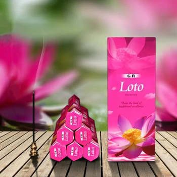 Indijas Vīraka Lotus Stick Vīraks Meditācija Smaržīgā Vīraka Aromāti Mājas Dzīvojamā Istaba Jogas Smaržo Incenso Lielā Kastē