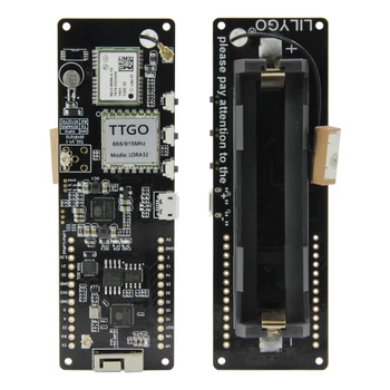 TTGO T-Rāmja NEO-M8N V1.1 ESP32 LORA32 GPS 433MHZ/868MHZ/915MHZ WiFi Bezvadu Bluetooth Modulis IPEX 18650 Baterijas Turētāju &OLED