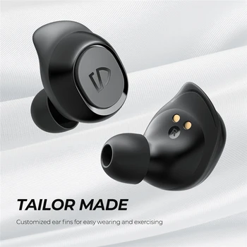 SoundPEATS TrueFree 2 TWS Bezvadu Earbuds Bluetooth 5.0 Austiņas Mono/Binaural Aicina IPX7 ūdensizturīgs Sporta Austiņas