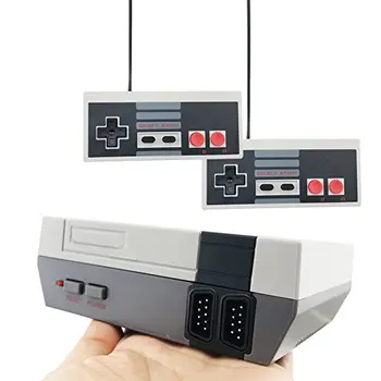 40pcs Mini Retro Klasiskās Video Spēļu Konsole, iebūvēta 620 Spēles 8 Bitu PAL&NTSC Ģimenes TV rokas spēle spēlētājs Dubultā spēļu vadāmierīces