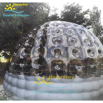Āra Lietošanai Burbulis Caurspīdīga Piepūšamā Džakuzi Spa Saules Dome Segtu Telti