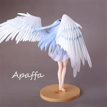 22 cm Anime Attēls Rotaļlietas Angel Beats Tachibana Kanade PVC Rīcības Attēls Rotaļlietas Collcetion Modeļu Lelle Dāvanu
