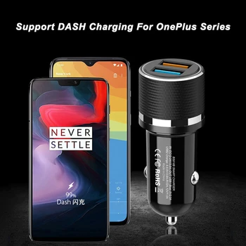 OnePlus 8 Pro Velku Automašīnas Lādētājs Original OnePlus Kabelis, Viens Plus 8 7T 6T 5T 1+5 1+3T Dash QC3.0 2.0 SFCP VOOC 4.0 Fast Charger