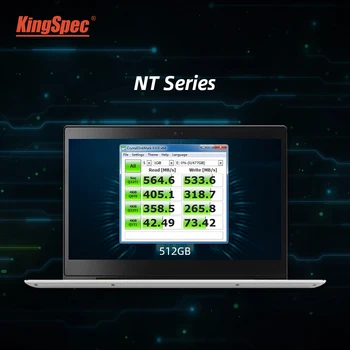 KingSpec m.2 sata 2tb ssd 64gb, 128gb un 256 gb 2242mm ngff SSD 512 gb, 1 TB 2280 mm M2 SATA NGFF hdd Klēpjdators, desktop PC