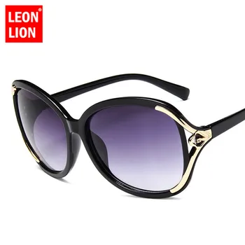 LeonLion ir 2021. Modes Klasika Vintage Sieviešu Saulesbrilles Konfektes Krāsu Objektīvs Dāma, Saules Brilles Plastmasas Oculos De Sol Feminino UV400