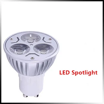 10X Jaunas Aptumšojami LED GU10 9W LED EPISTAR spuldzes gaismas 110v, 220v Silts Balts/Dzidri Balts/Balts/ Spotlight Lampas Spuldzes