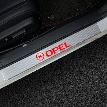 4GAB Ūdensizturīgs Oglekļa Šķiedras Uzlīme Aizsargcimdus Opel Astra G H J Zīmotnes, Mokka Zafira Corsa OPC Automašīnu piederumi, Automašīnu