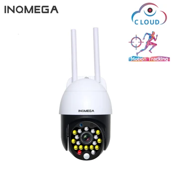 INQMEGA 1inch Mini 2.4 MP Āra PTZ Ātrums Dome Wifi Kameru Mākonis Auto-Tracking Kameras ONVIF Bezvadu Mājas Apsardzes IP Camer