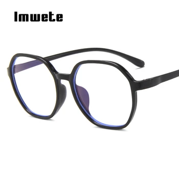 Imwete Gatavo Tuvredzība Brilles Sievietēm, Vīriešiem Anti Zilā Gaisma Brilles Dāmas Skaidrs Tuvredzīgs Recepte Briļļu -1.0 -4.0