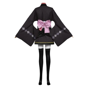 Gala Cosplay Fantasy VII Pārtaisīt Tifa Lockhart Cosplay Kostīms Sieviešu Kimono Kleita Tērpiem Halloween Karnevāla Kostīmi