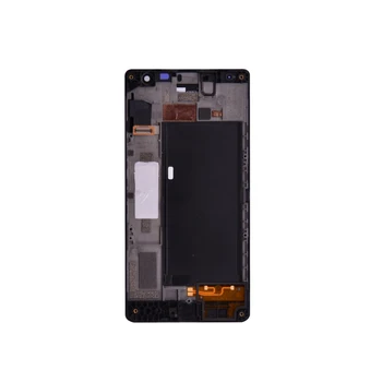 Oriģināls Par Nokia Lumia 730 735 LCD Displejs, Touch Screen Digitizer Montāža ar Rāmi vai lumia 730 lcd bez rāmja