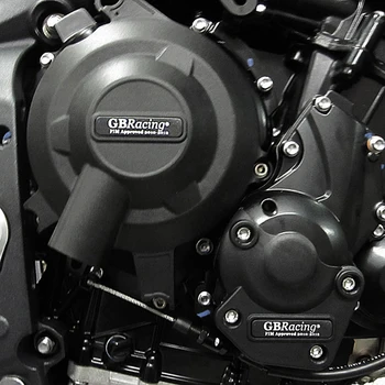 Motociklu Motora pārsega Aizsardzība gadījumā, ja gadījuma GB Sacīkšu Triumph Daytona 675R 2008-2012 & Street Triple R 2011. - 2016. gada