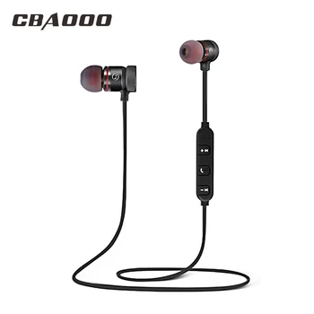 CBAOOO Bluetooth Austiņas bezvadu austiņas, mūziku, sporta basu, stereo bluetooth auss Magnētisko austiņas ar mic pa tālruni