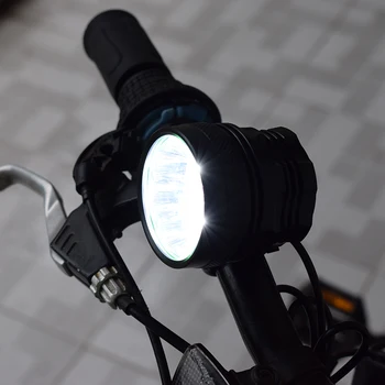 18000LM 9*T6 LED Bike Light Kalnu Velosipēds Galvas Lampas Velosipēdu Lukturu Riteņbraukšana Laternu + Uzlādējams 18650 Akumulatora+ Lādētājs