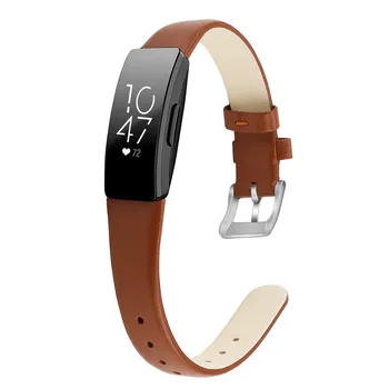 Rezerves Jaunas Ādas Band Aproce Skatīties Joslas Fitbit Inspire/Inspire AP Quick Release Aproce SmartWatch Piederumi