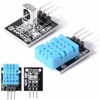 37pcs/daudz Sensora Modulis Valdes Set Komplekts Arduino Diy Komplektu Aveņu Pi 3/2 B Paraugs 37 Veida Hit Laser/Temperatūras Sensors