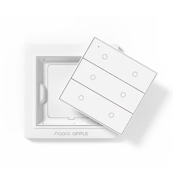 Aqara Opple Zigbee Smart Slēdzis, Gaismas Slēdzis, Bezvadu Slēdzi Bez Vadu Nepieciešama Smart Sienas Slēdzis Mijia App Apple HomeKit