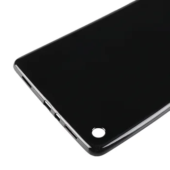 Jauno Ultra-plānas Mīksta Silikona TPU Ūdensnecaurlaidīga Case For Samsung Galaxy Tab 9.7 T550 T555 SM-T550 Caurspīdīgs Aizmugurējais Vāks Apvalks