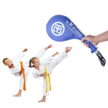 Taekwondo Boksa Spilventiņi Iekārtas Karatē Perforators MMA PU Atsitiens Sūklis Spilventiņi Double Kick Bērniem Pieaugušo Boksa Pad Bokseris Apmācības