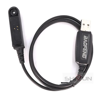 Oriģinālais USB Programmēšanas Kabeli BAOFENG UV-9R BF-9700 BF-A58 Saderīgs ar UV-XR UV-5R WP GT-3WP UV-5S UV-9R Plus Radio