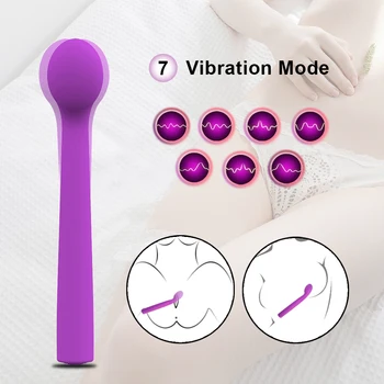 G-Spot Vibrators Pirkstu Formas Silikona Vibes Sievietes Klitora Stimulators Ūdensizturīgs Masāžas Nūjiņu Pieaugušo Sieviešu Seksa Rotaļlietas