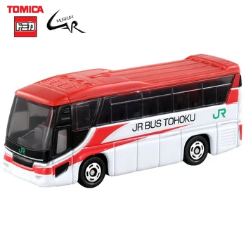 TAKATA TOMY TOMICA Lējumiem Sakausējuma Auto Modelis Zēns Rotaļlietas 72 AUTOBUSU Hino S'ELEGA JR Autobusu Tohoku Komachi Krāsu Dāvanas