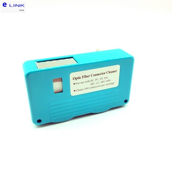 Optiskās šķiedras kasetes tīrītājs lentes 500 reizes pieslēgvietas adapteris beigām, sejas tīrīšana šķiedru optikas tīrīšanas lodziņš bezmaksas piegāde ELINK