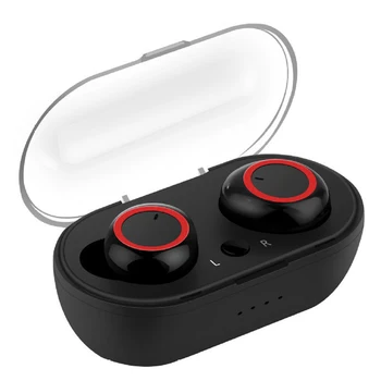 Bezvadu Bluetooth 5.0 Touch Kontroli Austiņas Earbuds ar Mic Uzlādes Kaste
