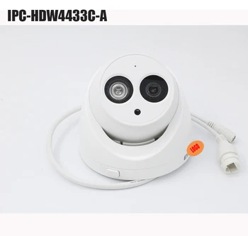 4MP 6MP POE IPC-HDW4631C-IP Kameras IPC-HDW4433C-A 4MP IS Built-in MIC repace ipc-hdw4431c-videonovērošanas Tīkla dome kamera