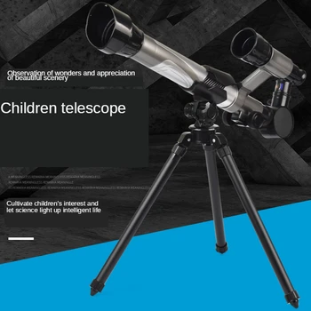 Bērnu Astronomisko Teleskopu, Rotaļlietas Studentu Zinātne Eksperiments HD 20-40 Reižu Okulārs Zinātnes Izglītības Rotaļlieta Tālummaiņas Binokļi
