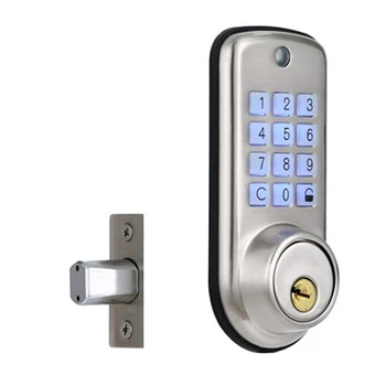 Lēti Smart Home Digital Durvju Slēdzenes, Ūdensizturīgs Saprātīga Keyless Paroli, Pin Kodu, Durvju Slēdzenes, Elektronisko Bloķēšanas Deadbolt