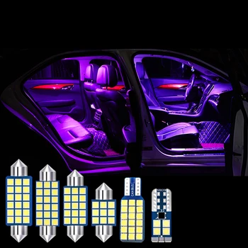 Par Mitsubishi Outlander 3 2013 2016 2017 2018 2019 11pcs Auto LED Spuldzes Interjera galda Lampas Bagāžnieka Apgaismojuma Piederumi