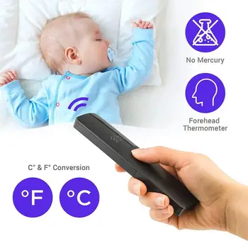 1/10/50gab Termometrs Infrasarkanais Pieres bezkontakta Thermometro Multi-Function Drudzis Mērījumu Pieaugušo Bērnu Dropshpping
