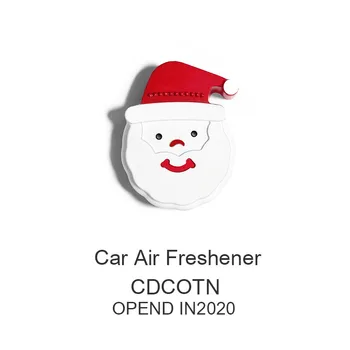 Jaunas Auto Gaisa Atsvaidzinātājs Santa Claus Ģipša Smaržas Auto Gaisa Kondicionieris, Kontaktligzdas Smaržas Klipa Radošā Ziemassvētku Dāvanu Rotājumi
