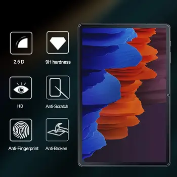 Rūdīta Stikla Samsung Galaxy Tab A7 10.4 SM-T500 S7 SM-870 S6 lite P610 TabA 10.1 T510 T580 T560 T550 T530Screen Aizsargs