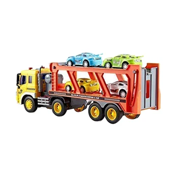 Bērnu Berzes Spēku Kravas automašīnas Rotaļlietas Ar Skaņas un Gaismas,Toddler Puiku Rotaļlietām,Kravas automašīnu un Piekabju Rotaļlietas Zēniem un Grils
