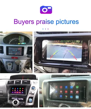 2 din android 8.1 Universālo Auto Multimediju Atskaņotāju Auto Radio Atskaņotājs Stereo Toyota VIOS VAINAGU CAMRY HIACE PREVIA RAV4, COROLLA