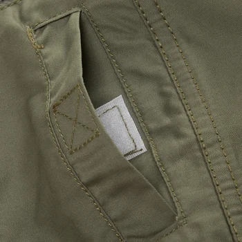 FREDD MĀRŠALA Multi-kabatas Ikdienas Krekli Zīmolu Apģērbu Modes Militāro Krekls ar garām Piedurknēm Armijas Zaļā Camisa Masculina MCL241