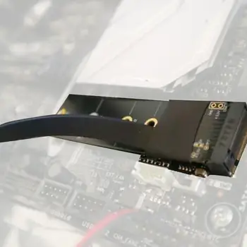 M. 2. NVMe Uz PCIe 16x Stāvvadu X11050ti 1060ti 1080ti RX580 Grafikas Karte Extender M2x16 PCI-e NVIDIA AMD A N Karte Btc Miner